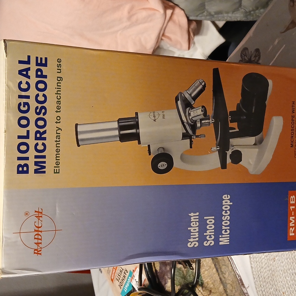 Brand New In Opened Box Biological Microscope RM-1B